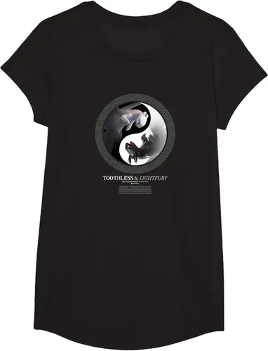 Miniatura 5 de Cómo entrenar a tu dragón 3 Yin Yang Dragon Camiseta