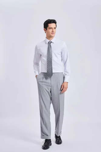 Miniatura 70 de HISDERN Conjunto de corbata a cuadros a cuadros pañuelo tejido clásico formal para hombre corbata y bolsillo cuadrado
