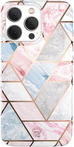 Miniatura 62 de VELVET CAVIAR Funda para iPhone 15 Pro, compatible con MagSafe, probada en caídas de 10 pies, con purpurina Galaxy Purpurina (Galaxy glitter)