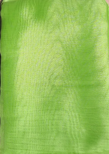 Comfy Deal Cortina de gasa transparente con costuras para ventana, hermosa elegancia (verde lima)