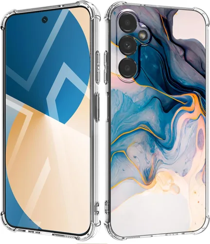 Miniatura 10 de para Samsung Galaxy a15 5G [Funda de Mármol Delgada]+[Anti-Caída Protectora] Fundas de Teléfono de TPU Suave y Elegantes para Mujeres de 6.5 Pulgadas