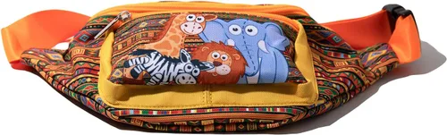 Miniatura 4 de Riñonera para hombres y mujeres, con estampado de animales, a la moda, ligera, de viaje, con correa ajustable