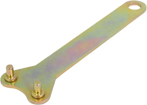 Miniatura 3 de uxcell Amoladora angular Llave inglesa tuerca de bloqueo herramienta de mano tono bronce 4.409 in Longitud 4 en 1 Set
