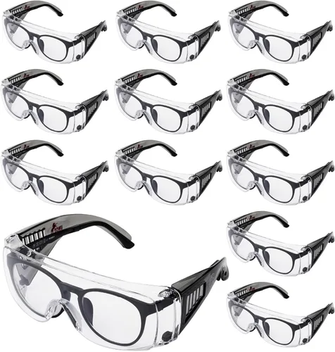Miniatura 8 de UNCO - Gafas de seguridad sobre gafas, gafas protectoras, antiniebla, trabajo, gafas de seguridad sobre Negro