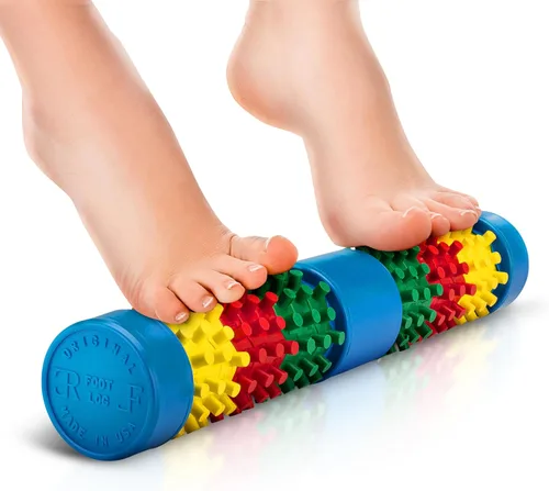 Masajeador de rodillos para pies, fascitis plantar, neuropatía, dolor y circulación, alivio del dolor de espolón en el talón, reflexología de pies,