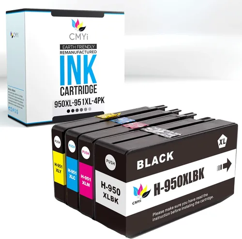 Miniatura 9 de 950XL - Cartucho de tinta de repuesto negro para HP Officejet Pro 251dw, 276dw MFP, 8100 - N811a, 8600, 8600 Plus, 8600 Premium, 8610, 8615, 8616