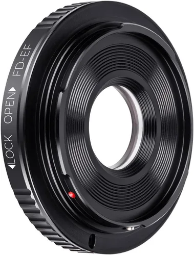 Miniatura 2 de K&F Concept - Adaptador de montura de lente Pro Compatible para lente Canon FD FL 35mm SLR a cámara Canon EOS (EF, EF-S), Compatible con Canon 1D