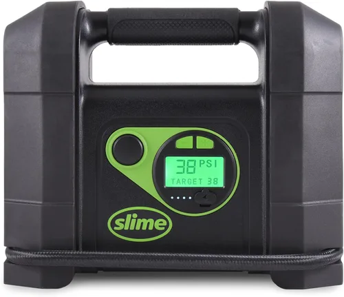 Miniatura 2 de Slime 40080 Inflador de neumáticos inalámbrico, bomba de compresor de aire portátil resistente con apagado automático, batería de iones de litio