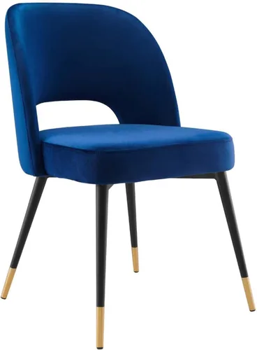 Miniatura 12 de Modway Rouse Performance - Silla de comedor de terciopelo en color blanco, 23 x 20 x 32