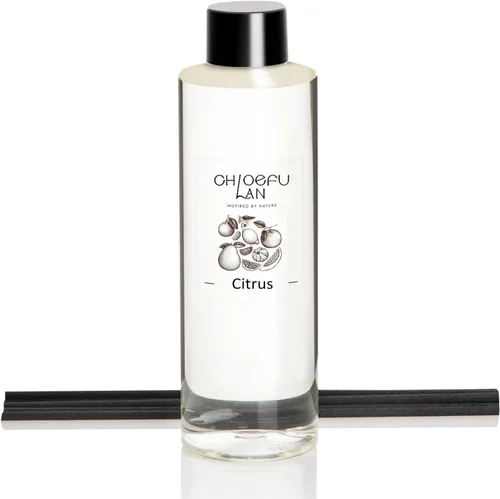 Miniatura 24 de Juego de recambio de aceite con varillas de junco con aroma a bálsamo y cedro 200ml/6.76 fl oz Aceites de fragancias naturales - Mejor