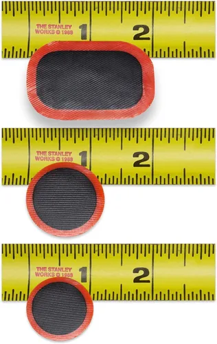 Miniatura 2 de RocRide Kit de 16 piezas de parche para reparación de cámara de bicicletas. También para botes inflables, ATV, BMX y motocicletas.