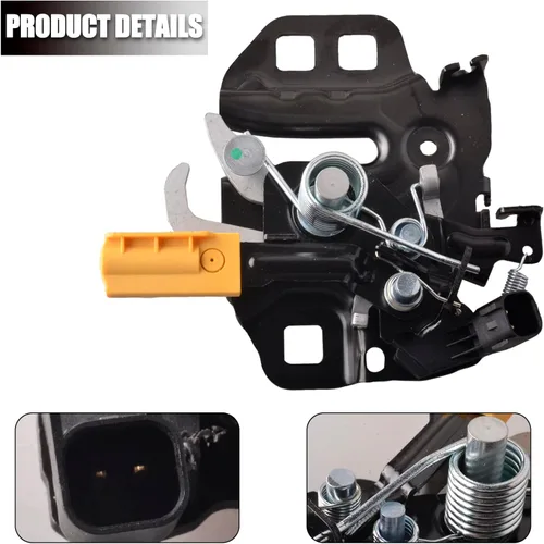 Miniatura 3 de Ensamblaje del pestillo del capó delantero izquierdo compatible con Ford Fusion 2013-2020 de 4 puertas, sustituye a DS7Z16701A DS7Z16701B