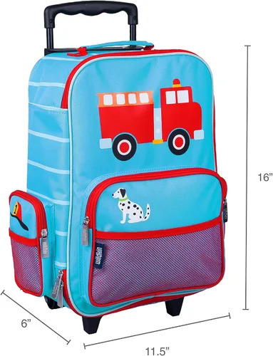 Miniatura 5 de Wildkin Maleta rodante para niños y niñas la maleta para niños mide 16 x 115 x 6 pulgadas el equipaje para niños es de tamaño de mano perfecta