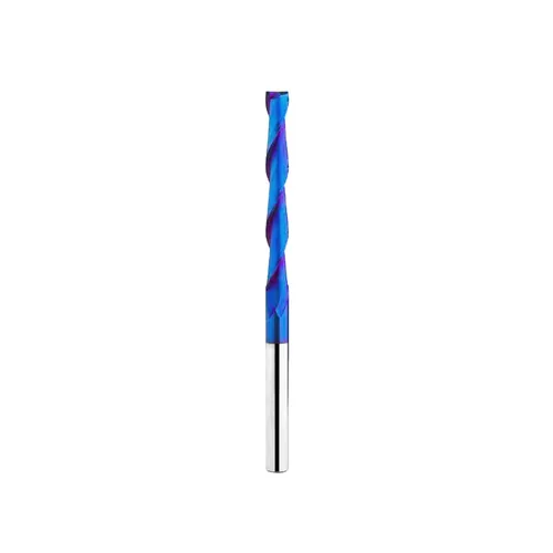 Miniatura 4 de Ruhi - Broca de enrutador en espiral Upcut de 3 flautas de 1/4 pulgadas, diámetro de corte de 1/8 pulgadas, CL, carburo sólido OVL de 2-1/2 pulgadas