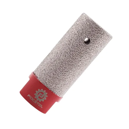 Miniatura 10 de FOCSTOL Broca de diamante para fresar dedos, broca de núcleo de 4/5 pulgadas (0.787 in) para agrandar molienda y bisel redondo agujeros existentes