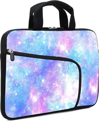 Miniatura 21 de Funda para portátil de 11.6" 12.2 pulgadas para Chromebook, Ultrabook, portátil, tableta de neopreno con asa para hombres y mujeres, dos bolsillos