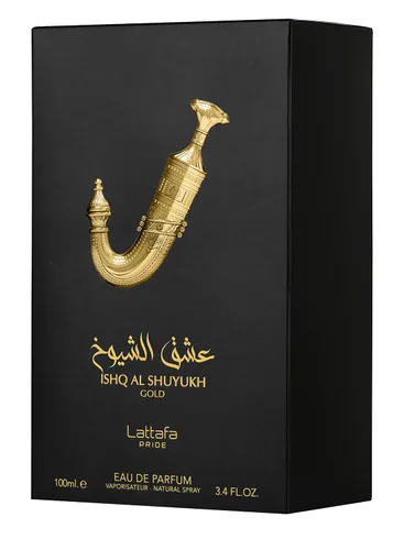 Miniatura 3 de Lattafa Pride Ishq Al Shuyukh Gold - Eau de Parfum en espray unisex, 3.4 onzas