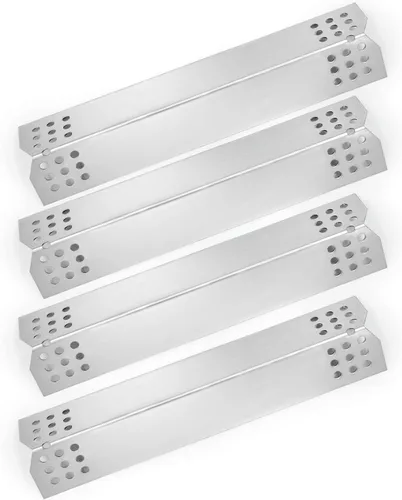 Miniatura 7 de Hongso 14 placas de calor de parrilla de 9/16 pulgadas para piezas de repuesto nexgrill, 4 quemadores 720-0830H 720-0830X 720-0925P, Grillmaster