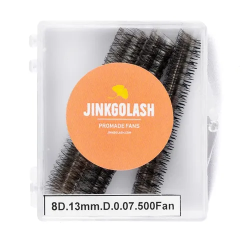 Miniatura 13 de Extensiones de pestañas 500 Promade 4D a 16D, no prefabricadas, abanicos de pestañas ultra de 0.03/0.05/0.003 in de grosor, pestañas rizadas C D