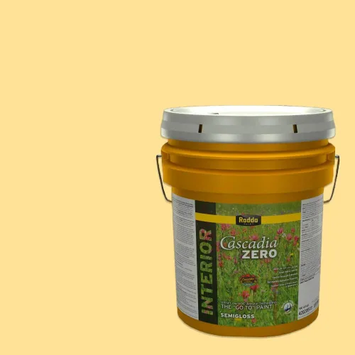 Miniatura 105 de Rodda Paint CASCADIA ZERO - Pintura e imprimación semibrillante para interiores en uno, cuarto de galón, madera de haya beechwood