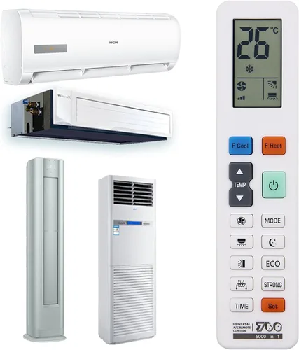 Miniatura 3 de Riry Aire acondicionado Control remoto LCD universal A/C Control remoto para Midea HITACHI Samsung Daikin Mitsubishi FUJITSU LG Panasonic GREE