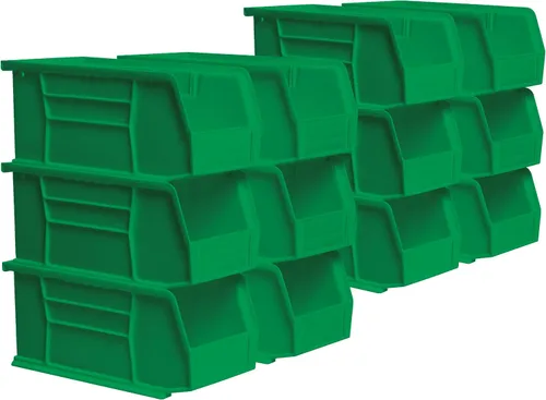 Miniatura 17 de Contenedores apilables 30230 de Akro-Mils, de plástico, 11 x 5 x 5 pulgadas, 12