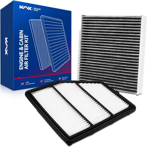 Miniatura 21 de KAX Kit de filtro de aire de motor y cabina, repuesto para Nissan Altima 2002-2006, Sentra 2000-2006, Murano 03-07, Maxima 2004-2008; INFINITI G35