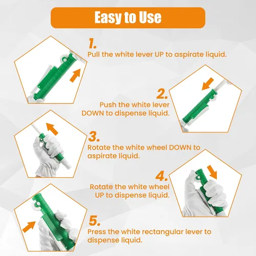 Miniatura 4 de Lab Pipettes Scientific Pipette Pump 2~25ml Available