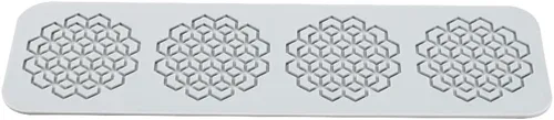 Miniatura 8 de TUKE Moldes de silicona con hojas 3D, para pastel de flores, fondant, hojas de abeja, moldes de pastelería, estampado de rosas, molde de encaje