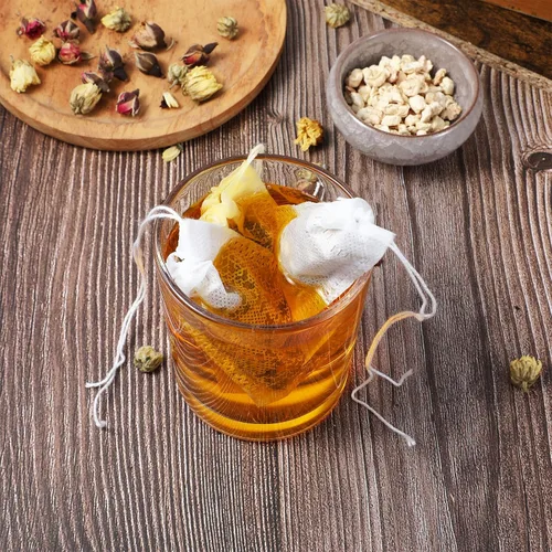 Miniatura 4 de 1000 bolsas de té vacías desechables para té de hojas sueltas, bolsas de té, café, bolsas de filtro, infusor para té suelto, café, especias