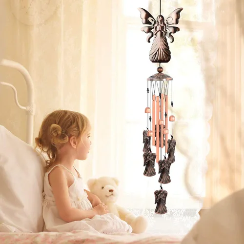 Miniatura 3 de Regalos de ángel para abuela, campanillas de viento para madre, regalo de cumpleaños