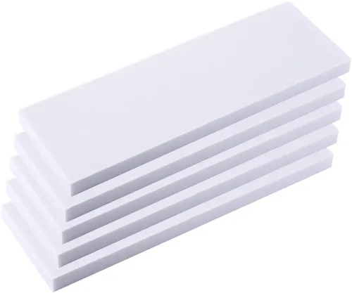 Miniatura 10 de Tablero de espuma de alta densidad para suministros de bricolaje, bloques rectangulares gruesos para tallar, escultura, arte, 3.9 in x 11.8 in, Azul