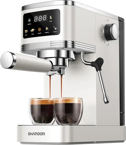 Miniatura 8 de SHARDOR Espresso Machine 20 Bar, Professional Espresso Machine with Milk Frother and Touchscreen, Expresso Coffee Machines with Adjustable