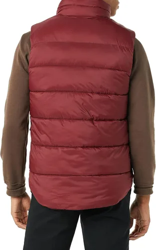Miniatura 2 de Tienda Essentials Chaleco acolchado con forro de sherpa resistente al agua para hombre