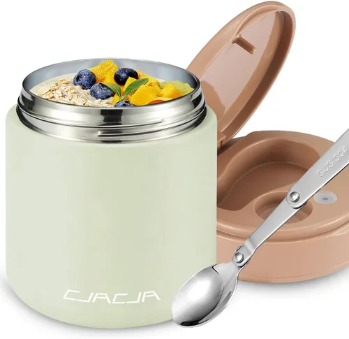 Miniatura 9 de Frasco Aislado para Comida para Niños - 15.2 Oz, Termo para Comida Caliente, Termo para Sopa, Envase Aislado para Comida, Termos Para Comida A-Rosa
