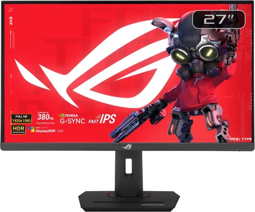 Miniatura 2 de ASUS ROG Strix 27" QHD (2560x1440) HDR400 USB-C Monitor para juegos (XG27ACS) Brazo de monitor ROG Ergo (AAS01)