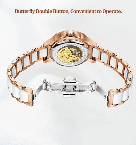 Miniatura 7 de Automatic Watches for Women, Casual Women's Watch, 3ATM Waterproof Women's Wrist Watches, Ideal Gift for Girls & Adults