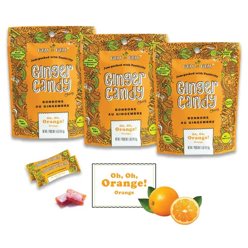 Miniatura 17 de Gem Gem Ginger Candy - Dulces de jengibre para masticar