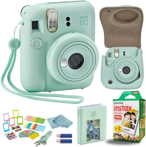 Miniatura 9 de Cámara instantánea Fujifilm Mini + paquete de accesorios y estuche personalizado compatible + Fujifilm Instant (20 disparos) álbum de fotos mini