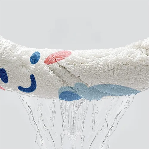 Miniatura 3 de Ankah Alfombras de baño, lujosas alfombras de ducha de microfibra suave y peluda, absorbentes y antideslizantes, alfombras de felpa para ducha