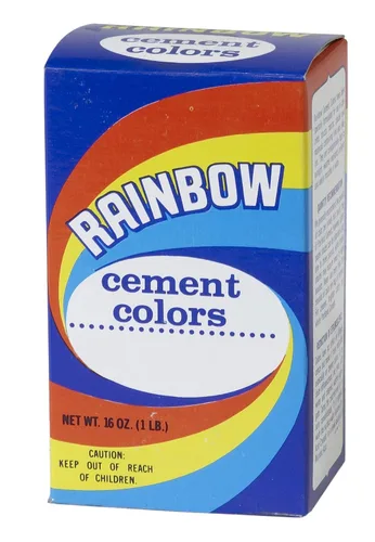 Miniatura 2 de Mutual Industries Color de cemento arcoíris, caja de 5 libras, azul cemento