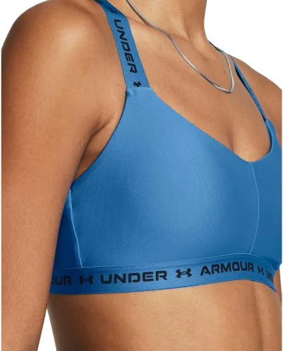 Miniatura 5 de Under Armour Sujetador bajo con espalda cruzada para mujer