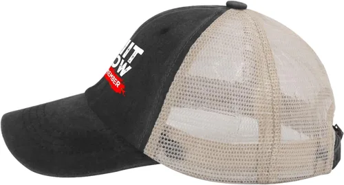Miniatura 3 de Gorra de béisbol Shit Show Crew Member Gorra de béisbol para mujer Gorra de mezclilla gráfica ajustable