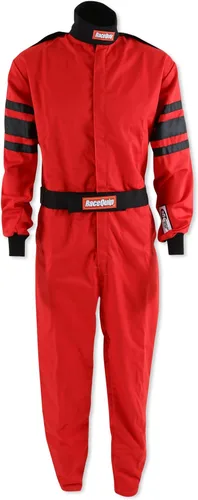 Miniatura 7 de RaceQuip 120005RQP Serie 120 1 Pc Traje de Conducción SFI 3.2A/5 Negro/Blanco Grande