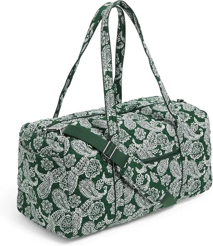 Miniatura 3 de Vera Bradley Women's Collegiate Large Travel Duffle Bag (Multiple Teams Available), Cotton
