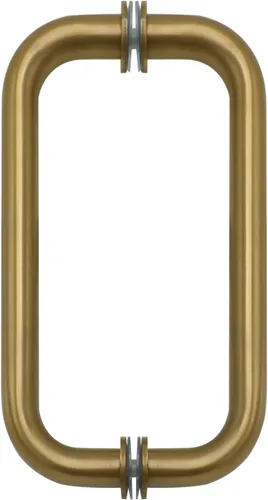Miniatura 7 de CKB Manija de puerta de ducha de 8", tirador de puerta de vidrio de ducha espalda con espalda compatible con vidrio de 1/4" a 1/2" de grosor