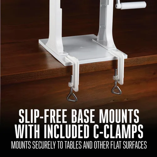 Miniatura 5 de Weston Herramienta Ablandadora de Carne y Cubicadora de Servicio Pesado, Operación Manual Rápida y Fácil para Cortes de Hasta 4.5" de Ancho x 0.75
