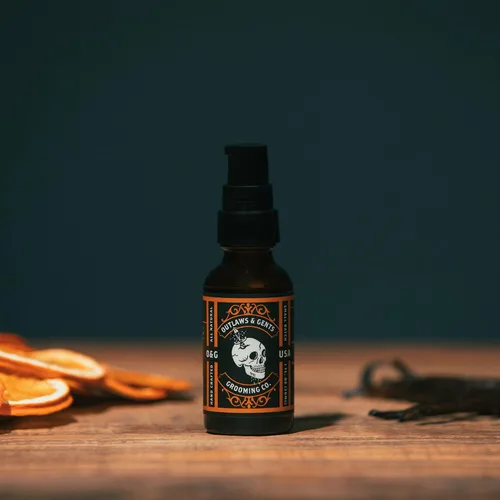 Miniatura 7 de Outlaws & Gents Grooming Co Aceite de aseo – Aceite natural para barba y cabello para hombres – Hidrata y suaviza el cabello, reduce la picazón