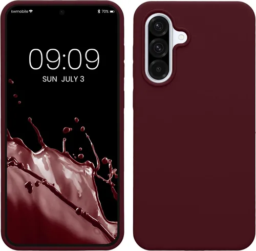 Miniatura 262 de kwmobile Funda Compatible con Samsung Galaxy A14 5G - Funda de teléfono de TPU y silicona con acabado suave - Verde Lima
