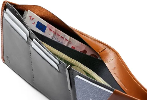 Miniatura 7 de Bellroy Billetera de viaje, titular de documentos de viaje (pasaporte, billetes, efectivo, tarjetas y bolígrafo) -, Caramelo, Wtrb